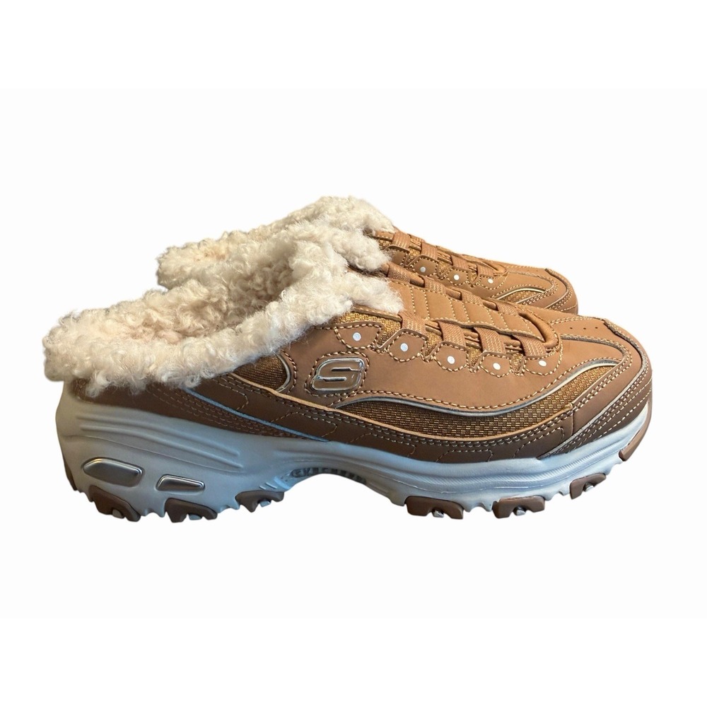 Skechers Women's D'Lites Comfy Step Slip-On Sneaker Style 149783 Sz 6.5 Chestnut